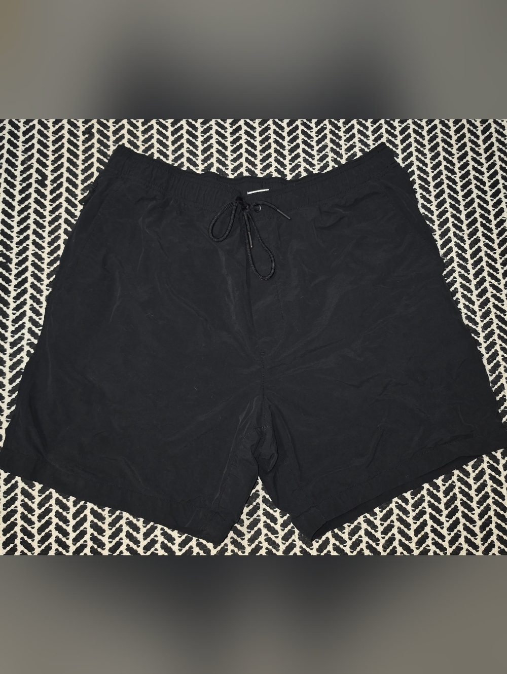American Eagle Outfitters Black Men's Swim Trunks
